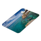 Het leren van Scuba duiken, Cozumel Mexico Magneet (Linkerzijde)