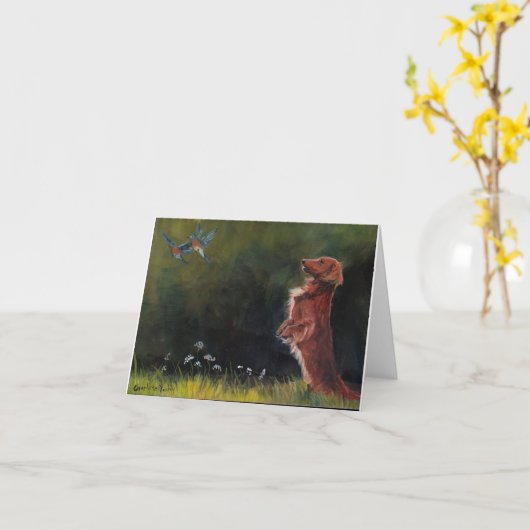 Het Letten op van de tekkel de Kaart van de Nota (Gele Bloem)