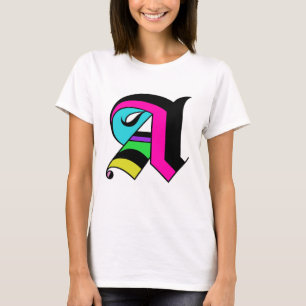 Het letter “A” T-shirt