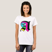 Het letter “A” T-shirt (Voorkant volledig)