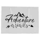 het leuke avontuur wacht op woordkunst  groot cadeauzakje (Achterkant)