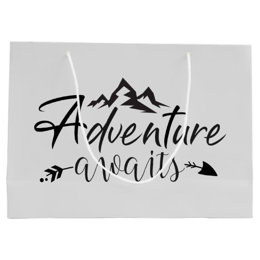 het leuke avontuur wacht op woordkunst  groot cadeauzakje (Achterkant)