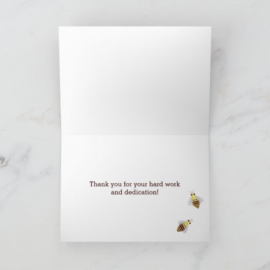 Het Leuke Bedankt Admin van de Bijen en van de (Binnen)