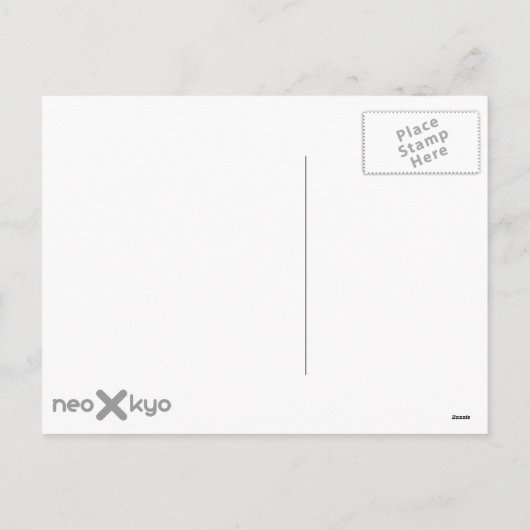 Het leuke briefkaart van Kerstmis van de Kat (Achterkant)