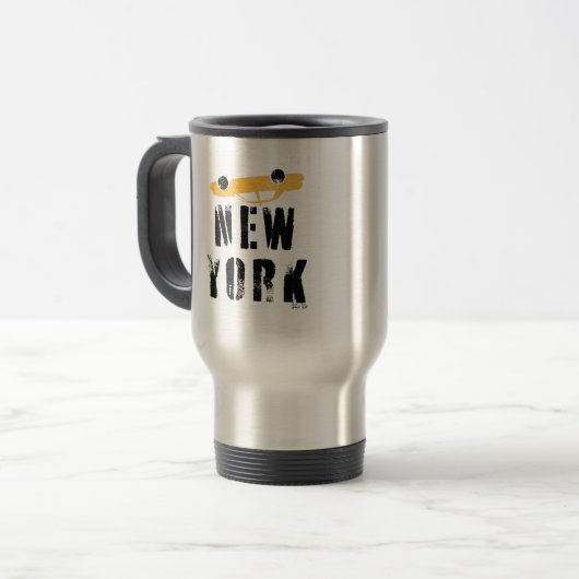 Het leuke cadeau van New York City mok (Voorkant links)