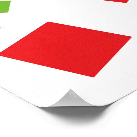 Het leuke feest van Mexico Chili Pepper Poster (Hoek)