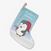 Het leuke Gelukkige Riet van het Snoep van de Kleine Kerstsok (Voorkant (Hangend))