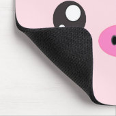 Het leuke Gezicht van het Varken - Muismat (Hoek)