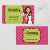 Het leuke, Heldere en Capricieuze Visitekaartje (Voorkant / Achterkant)