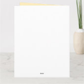 Het leuke Katje die van de Gember een Hoed van de Kaart (Achterkant)