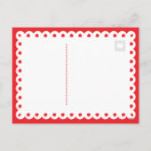 Het Leuke Klaslokaal Valentijn van de bes Feestdagenkaart (Achterkant)