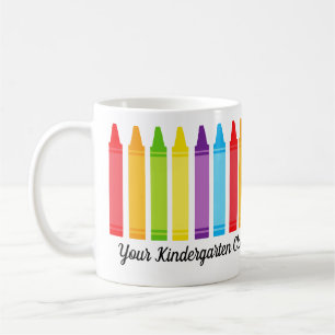 Het leuke Kleurpotlood van de Leraar van de School Koffiemok