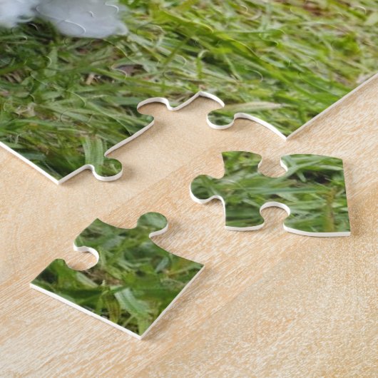 Het leuke Maltese Raadsel van het Puppy van de Legpuzzel (Zijkant)