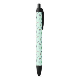 Het leuke Medische Patroon van het Pictogram Zwarte Inkt Pen
