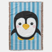 Het leuke Patroon van de Strepen van het Ontwerp Deken (Voorkant Verticaal)