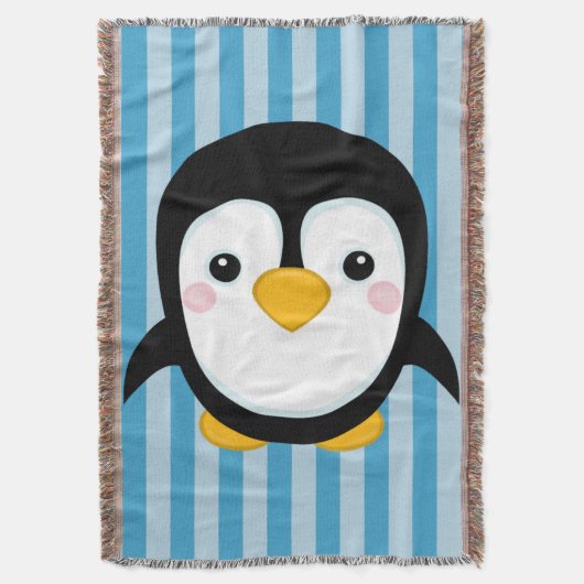 Het leuke Patroon van de Strepen van het Ontwerp Deken (Voorkant Verticaal)