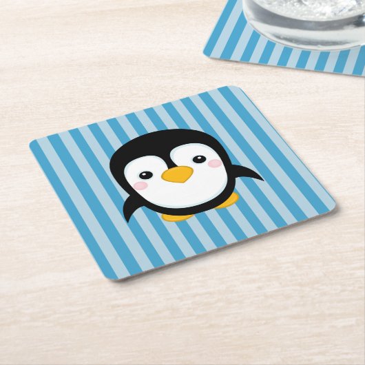 Het leuke Patroon van de Strepen van het Ontwerp Kartonnen Onderzetters (Schuin)