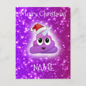 Het leuke Roze Briefkaart van Emoji van het (Voorkant)