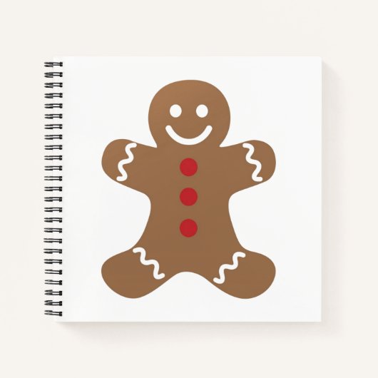 Het leuke Vierkante Notitieboekje van het Man van Notitieboek (Voorkant)