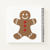 Het leuke Vierkante Notitieboekje van het Man van Notitieboek (Achterkant)