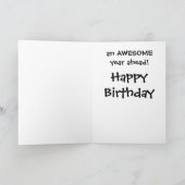 Het leuke wenskaart van de Kat van de Waarzegger Kaart (Binnen)