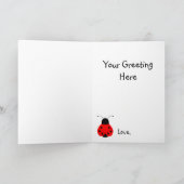 Het leuke Wenskaart van Valentijn van het Feestdagen Kaart (Binnen)