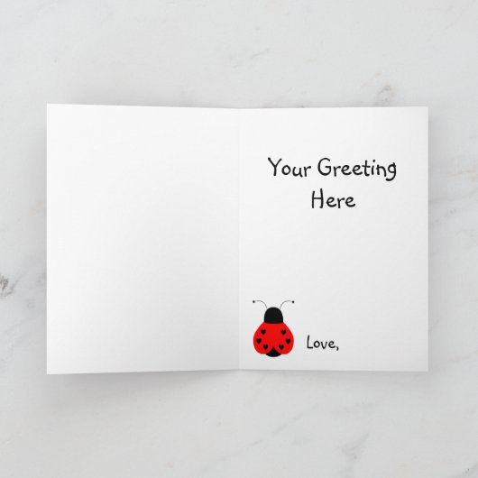 Het leuke Wenskaart van Valentijn van het Feestdagen Kaart (Binnen)