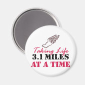 Het leven 3,1 mijl per keer nemen magneet (Voorkant / Achterkant)