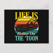 Het leven aan boord van de zweefvliegtuig is beter aankondigingskaart (Voorkant)