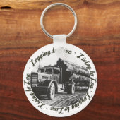 Het leven aan Logboek, het Registreren aan Levend Sleutelhanger (Voorkant)