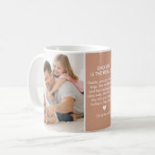 Het leven als vader is het beste leven, Vaderdag Koffiemok (Voorkant links)