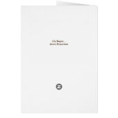 Het leven begint aan het einde van de Comfort Zone (Achterkant)