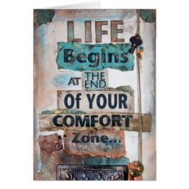 Het leven begint aan het einde van de Comfort Zone