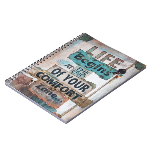 Het leven begint aan het einde van het Notitieboek (Linkerzijde)