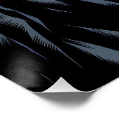 Het leven begint aan het einde van je comfortzone perfect poster (Hoek)