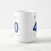 Het leven begint bij 40 Mok (Center)