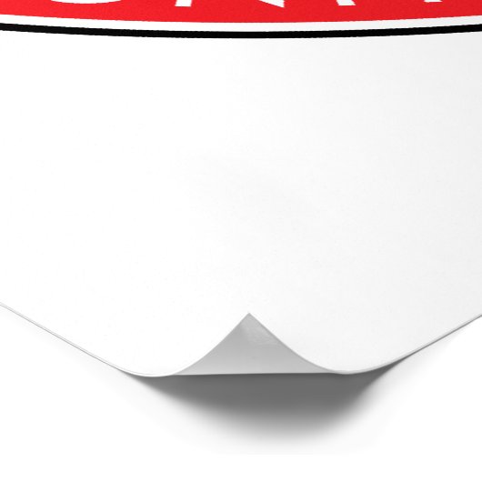 Het leven begint bij de conceptie poster (Hoek)