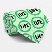 Het leven begint bij de conceptie stropdas (Opgerold)