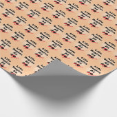 Het leven begint bij het divorce Wrapping Paper Cadeaupapier (Hoek)