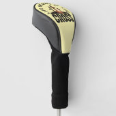 Het leven begint bij het Kruis Golfheadcover (Schuin)