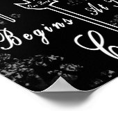 Het leven begint bij het kruis poster (Hoek)