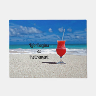 Het leven begint bij Pensioen - de koude Drink op Deurmat