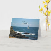 Het leven begint bij pensionering, die de oceaanbl kaart (Gele Bloem)