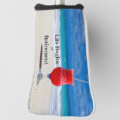 Het leven begint bij pensionering golfheadcover (Draai 90)