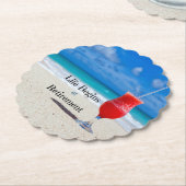 Het leven begint bij pensionering, kartonnen onderzetters (Gekanteld)