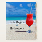 Het leven begint bij pensionering, planner (Achterkant)