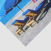 Het leven begint bij pensionering tissuepapier (Detail)