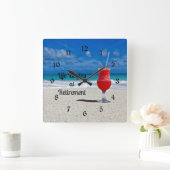 Het leven begint bij Retirement, vorstelijke drink Vierkante Klok (Huis)