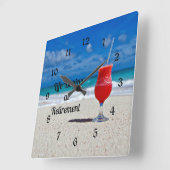 Het leven begint bij Retirement, vorstelijke drink Vierkante Klok (Hoek)