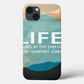 Het leven begint Case-Mate iPhone case (Achterkant)